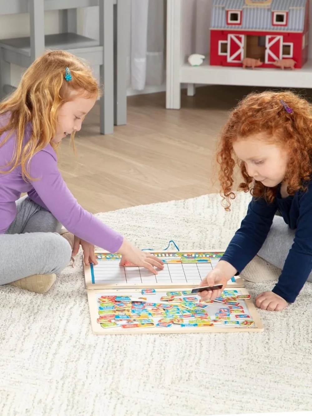 Melissa & Doug Magnetic Responsibility Chart and Kids Calendar